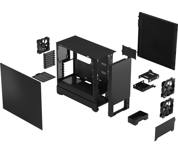 FRACTAL DESIGN Obudowa Pop Silent Black Solid FD-C-POS1A-01 - 1053220 - zdjęcie 11